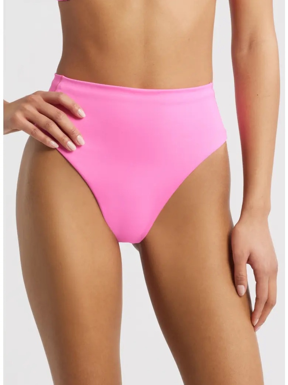 Left on Friday Hi Hi High Waist Bikini Bottom Small